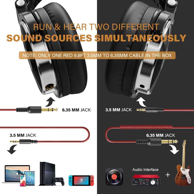 OneOdio Pro-10 Headphones 'Black'