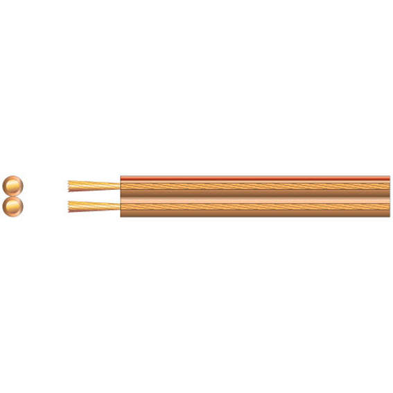 Filo - FIGURE 8 SPEAKER CABLE CLEAR 2.5MM 100M