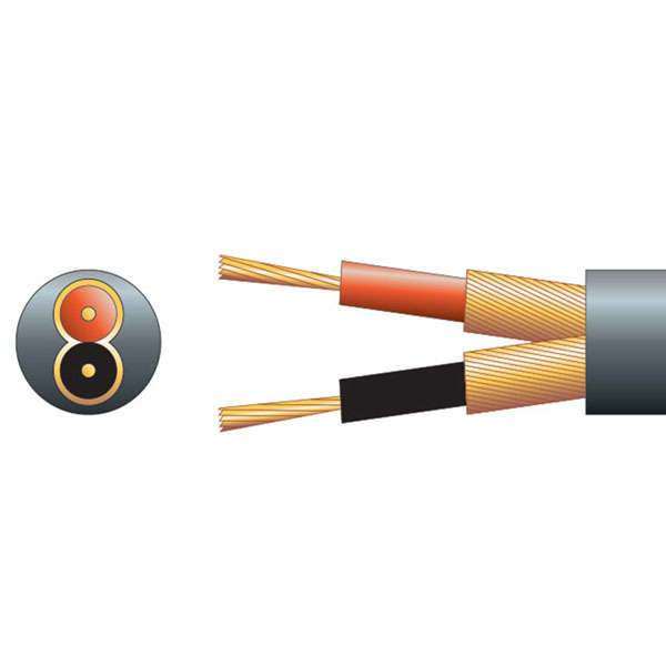 Filo - MICROPHONE CABLE 2CORE BLACK