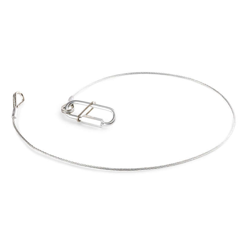 BEAMZ - SAF20 STEEL SAFETY CABLE 70CM X 2MM