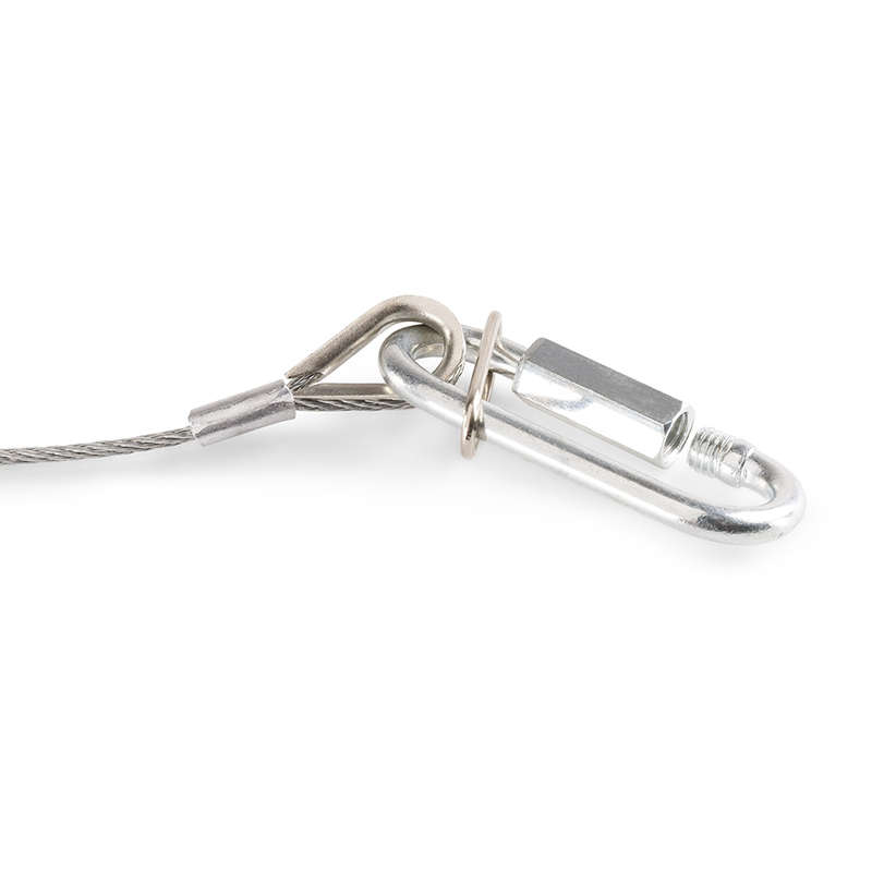 BEAMZ - SAF20 STEEL SAFETY CABLE 70CM X 2MM