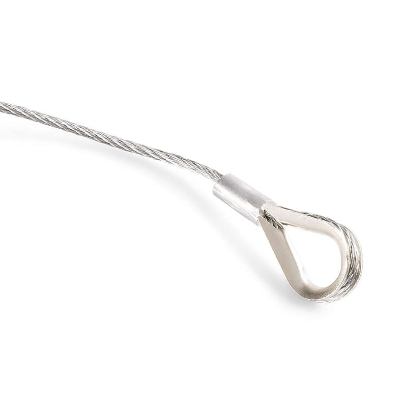 BEAMZ - SAF20 STEEL SAFETY CABLE 70CM X 2MM