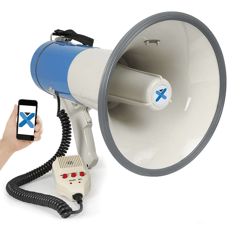 VONYX - MEG055 MEGAPHONE 55W RECORD, SIREN, MICROPHONE