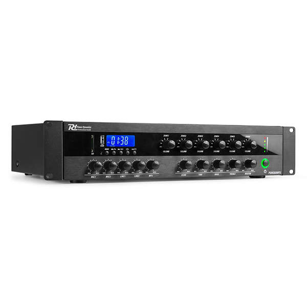 POWER DYNAMICS - PDW360MP3 6-ZONE AMPLIFIER 100V 360W