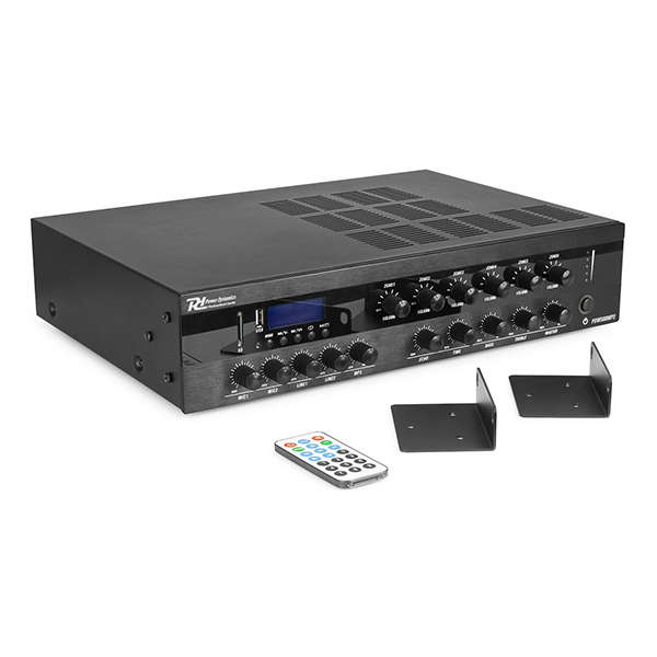 PDM PDW500MP3 100V MIXER AMPLIFIER 400W USB/SD/BT/FM 6 ZONE
