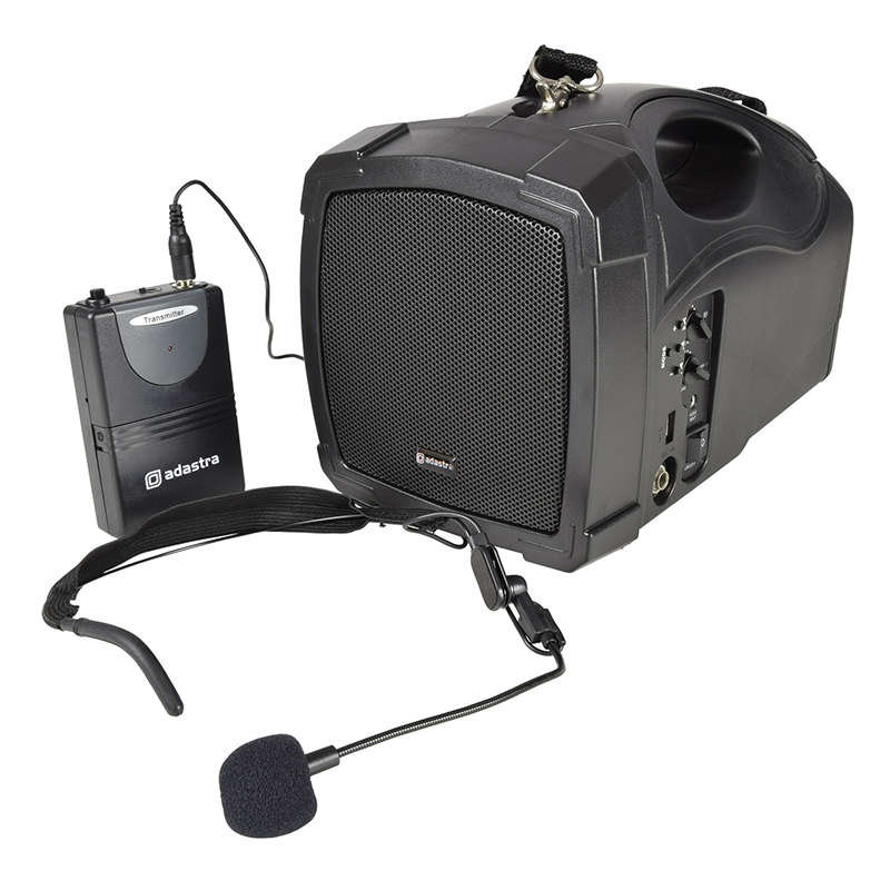 ADASTRA - H25B HANDHELD PA SYSTEM WITH VHF NECKBAND MIC WITH BT