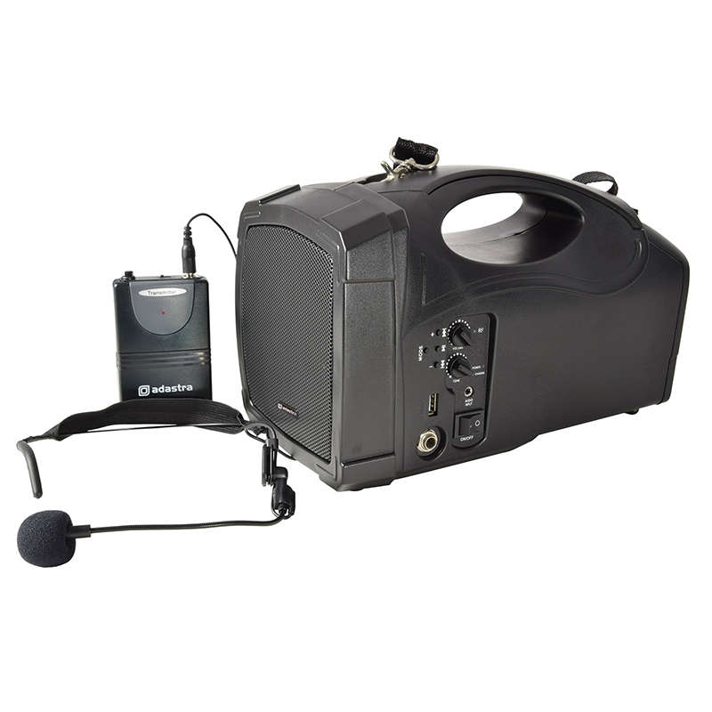 ADASTRA - H25B HANDHELD PA SYSTEM WITH VHF NECKBAND MIC WITH BT