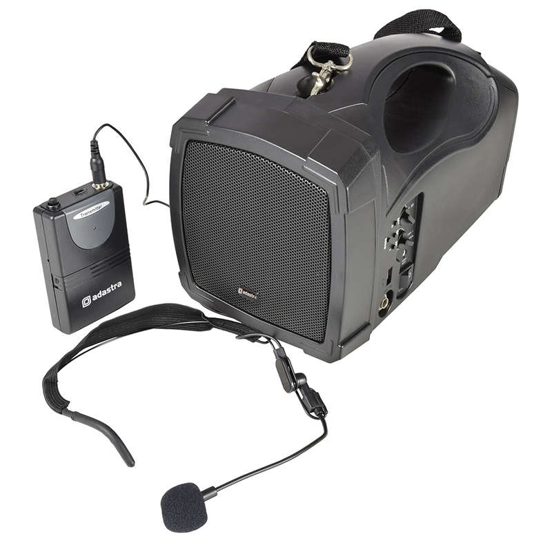 ADASTRA - H25B HANDHELD PA SYSTEM WITH VHF NECKBAND MIC WITH BT