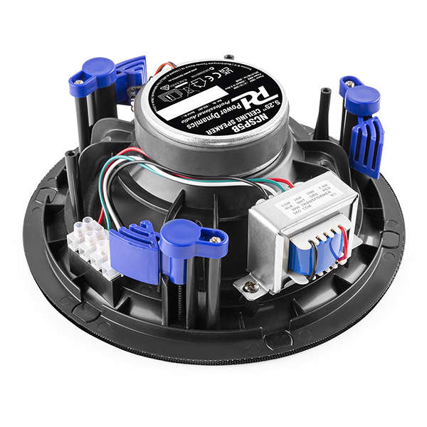 PDM NCSP5B PASSIVE CEILING SPEAKER 5.25IN BLACK 20W 100V