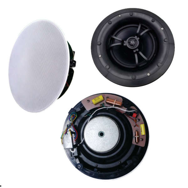 FILO - CAVSC8HEW 8" CEILING SPEAKER COAX TWEET 2WAY X-OVER DETACH GRILL