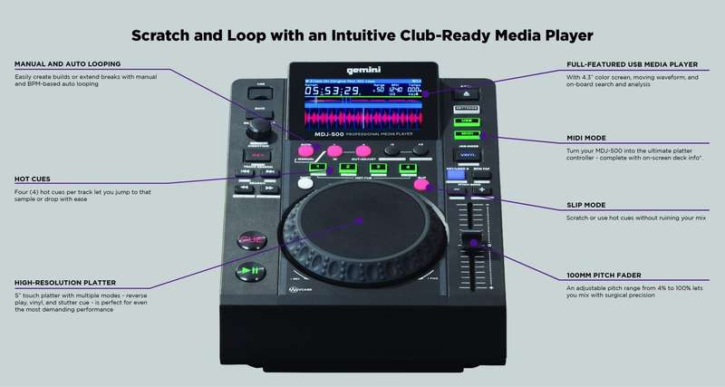 Gemini MDJ 500