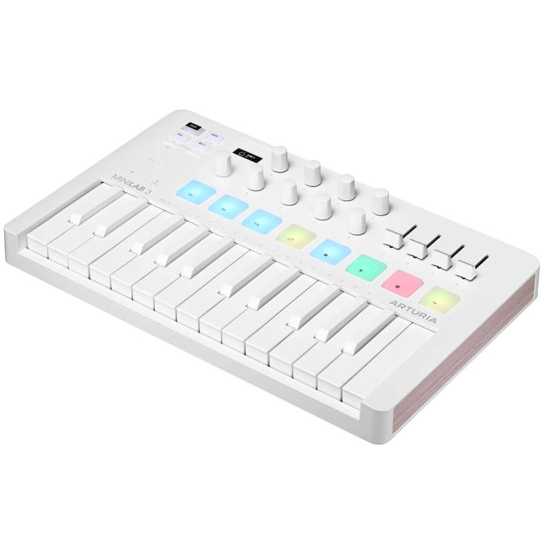 Arturia MiniLab MK3 Alpine White
