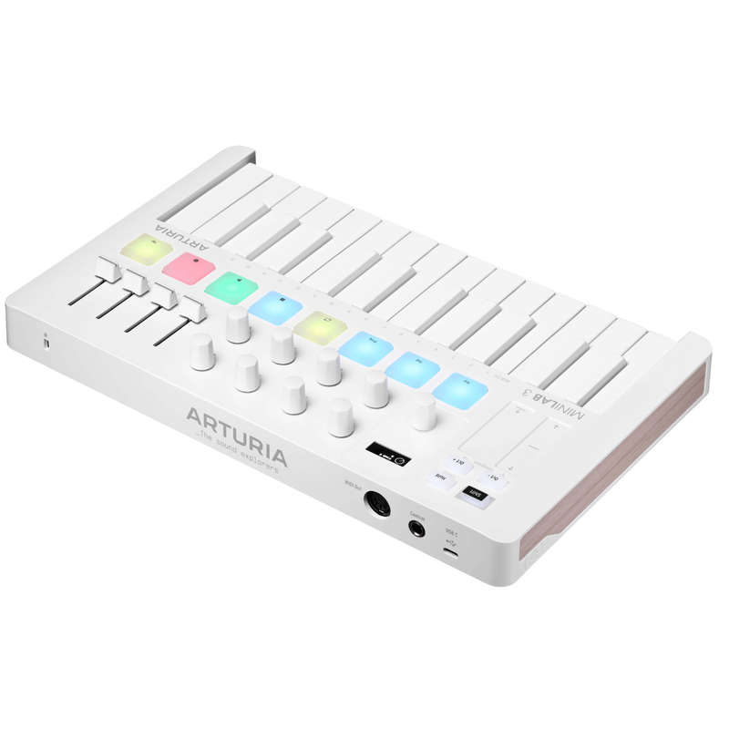 Arturia MiniLab MK3 Alpine White