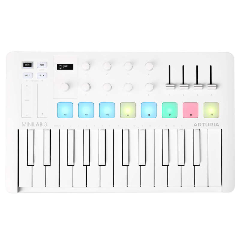 Arturia MiniLab MK3 Alpine White