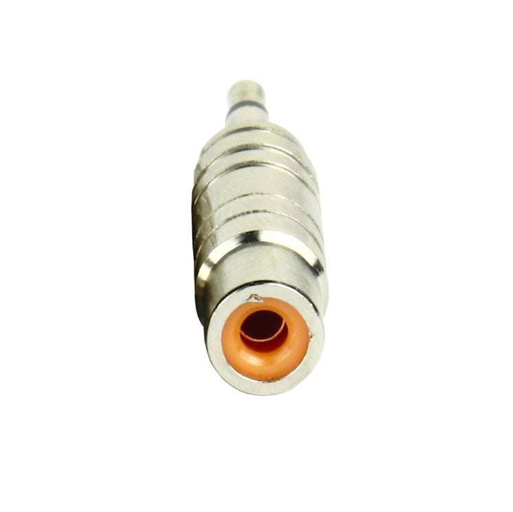 Tecnix 1/4'' Jack to RCA Female Silver Chassis Adaptor - Pair