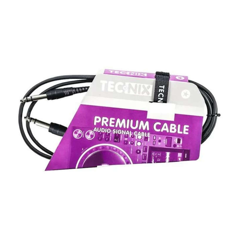 Tecnix 1/4" Stereo Jack to 1/4" Stereo Jack  3M