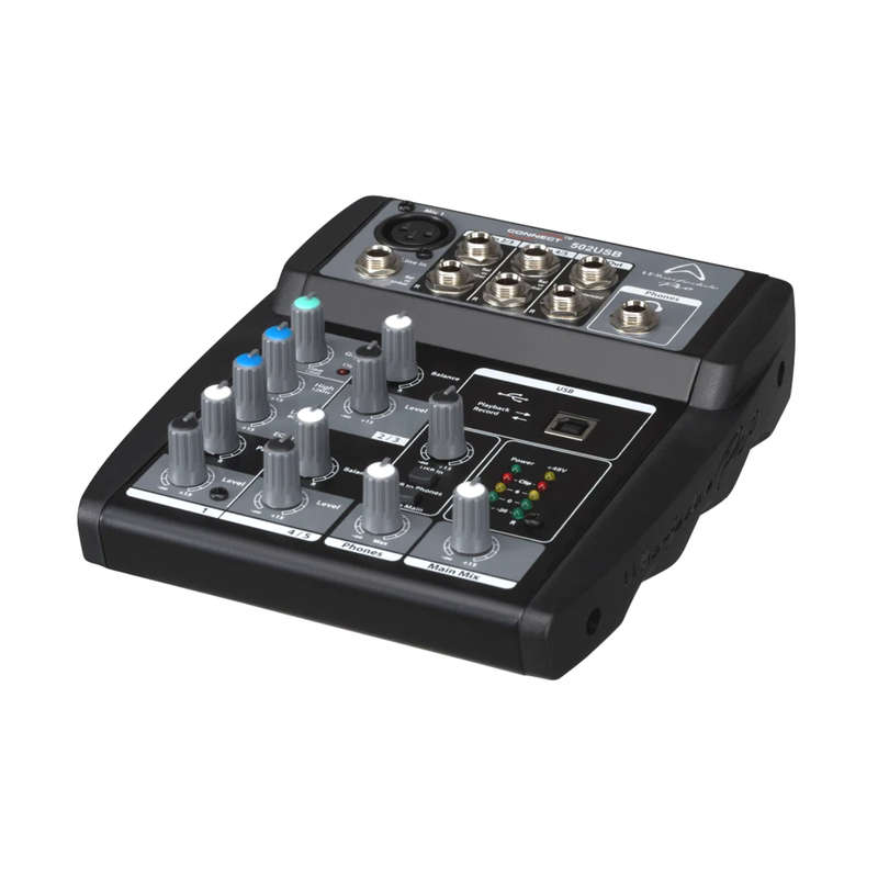 Wharfedale Pro Connect 502USB 5-Channel Mixer
