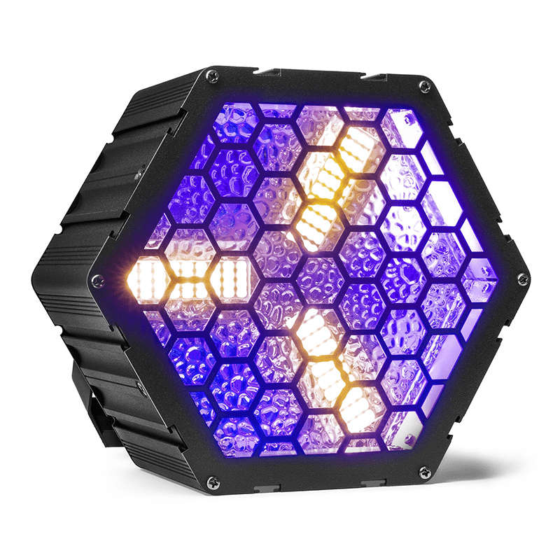 BEAMZ RB90 LED DECO RETRO BLINDER IP20 3x 30W RGBA