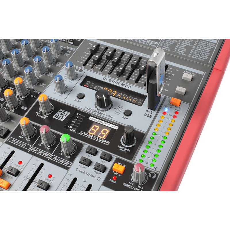 POWER DYNAMICS - PDM-S1203 STAGE MIXER12-CHAN DSP/MP3