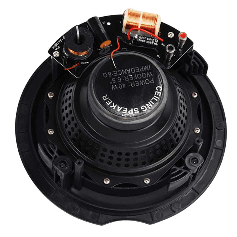 FILO - LOW PROFILE CEILING SPEAKER 8in 40W 100V WHITE