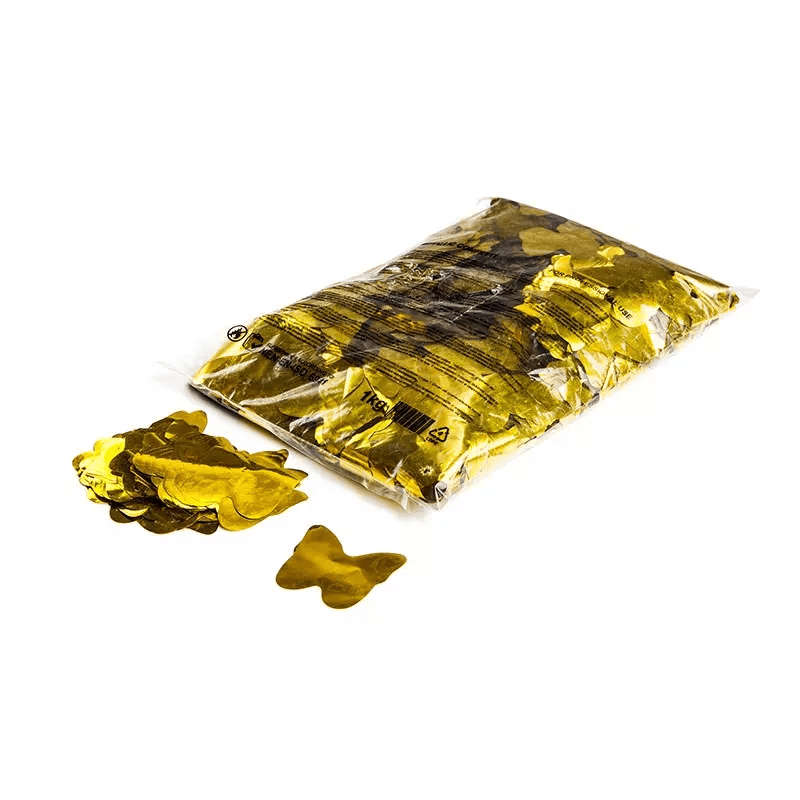 Magic FX - METALLIC GOLD SLOWFALL CONFETTI BUTTERFLIES