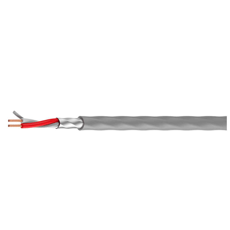ROXTONE - CABLE ROUND 2-CORE OVERALL SCREEN 3.3MM OD 200M