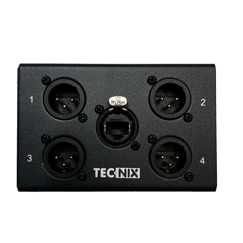 Tecnix Neutrik Distribution Box Bundle XLR over CAT5/6
