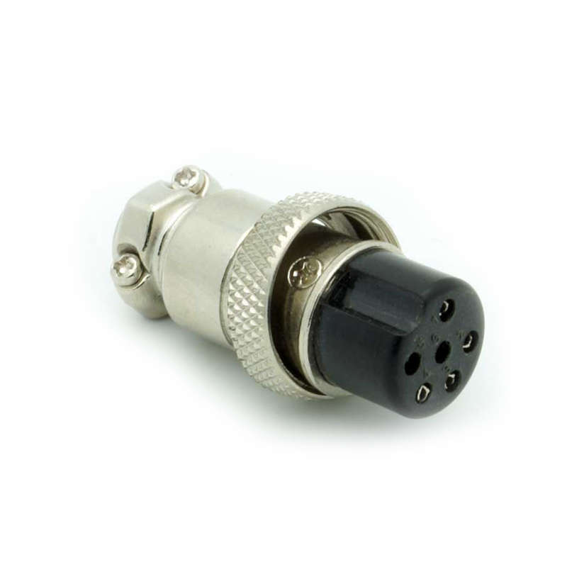 TVA CONNECTOR MULTIPIN FEMALE INLINE 6Pin