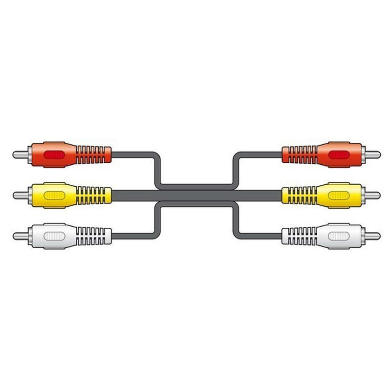 TVA - 20M LEAD 3RCA PLUG-3RCA PLUG