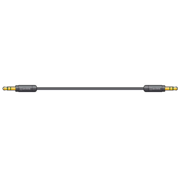 Avlink - 0.5M PRECISION 3.5mm STEREO PLUG -  3.5mm STEREO PLUG LEAD