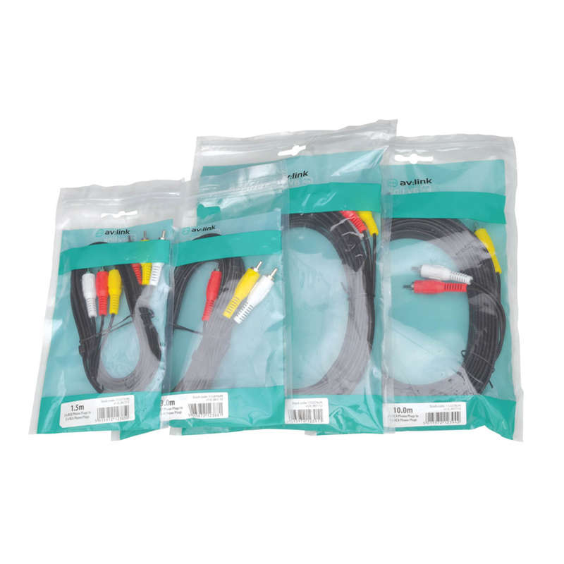 TVA - 1.5M THREE RCA PLUGS TO THREE RCA PLUGS LEAD