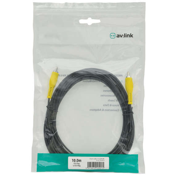 Avlink - 10M RCA PLUGS - RCA PLUG LEAD