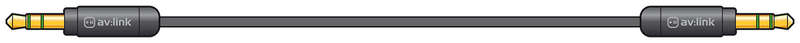Avlink - 1.5M PRECISION 3.5mm STEREO PLUG - 3.5mm STEREO PLUG LEAD