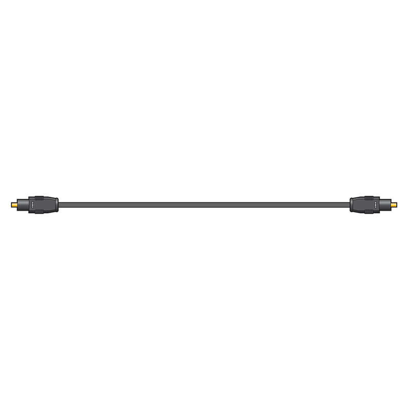 TVA - 1M LEAD FIBRE OPTIC TOSLINK 2.2MM