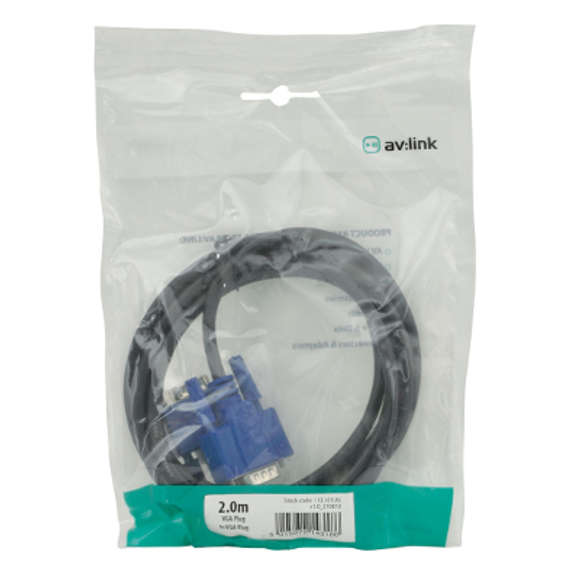 Avlink - 2M VGA PLUG - PLUG LEAD