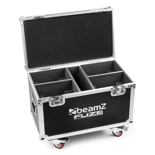 BEAMZ FCFZ4 FLIGHTCASE FOR 4X FUZE 75B/75S/610Z