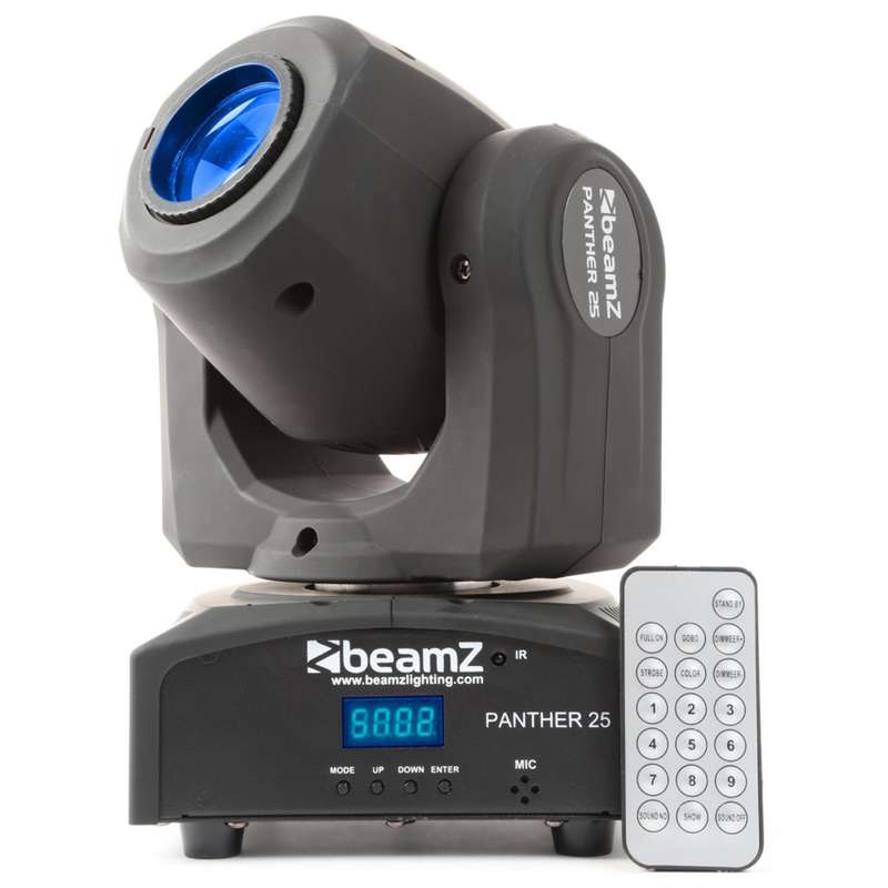 BEAMZ PANTHER25 LED MOVING HEAD SPOT 1x 12W