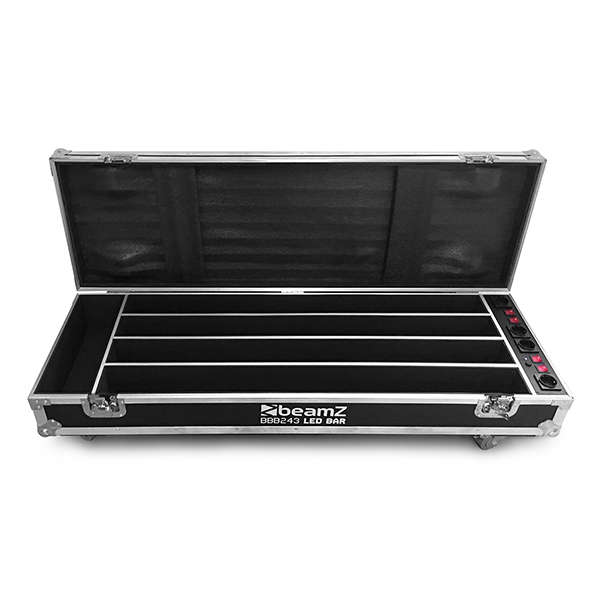 BEAMZ FCC14 FLIGHTCASE FOR 4X BBB243 WITH CHARGING
