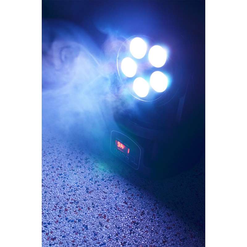 BEAMZ MHL90 LED MOVING HEAD WASH 5x 18W RGBAWUV