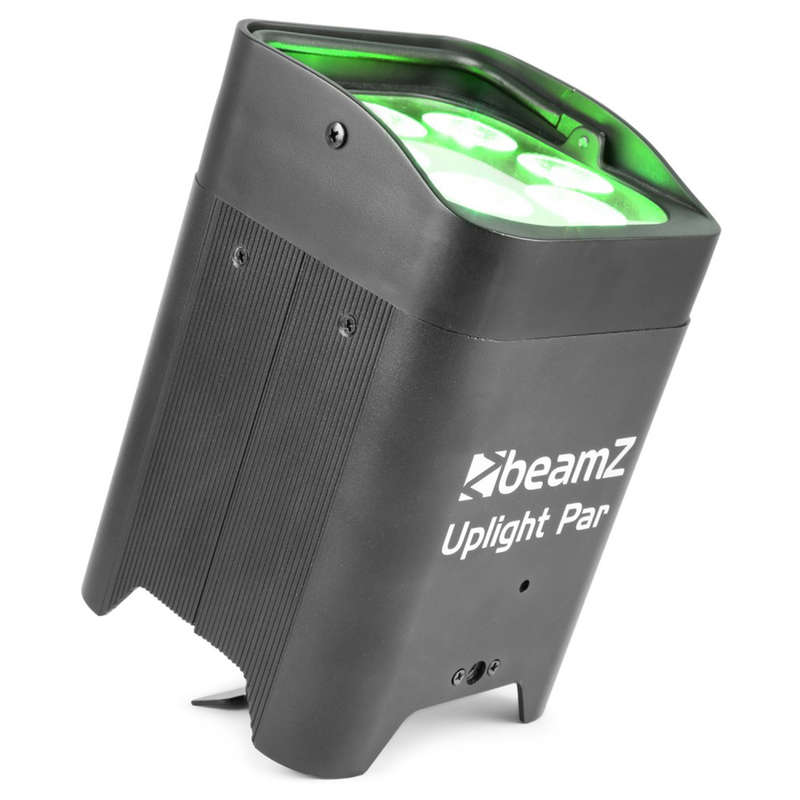 BEAMZ BBP96 LED BATTERY UPLIGHT PAR IP20 6x 12W RGBAWUV