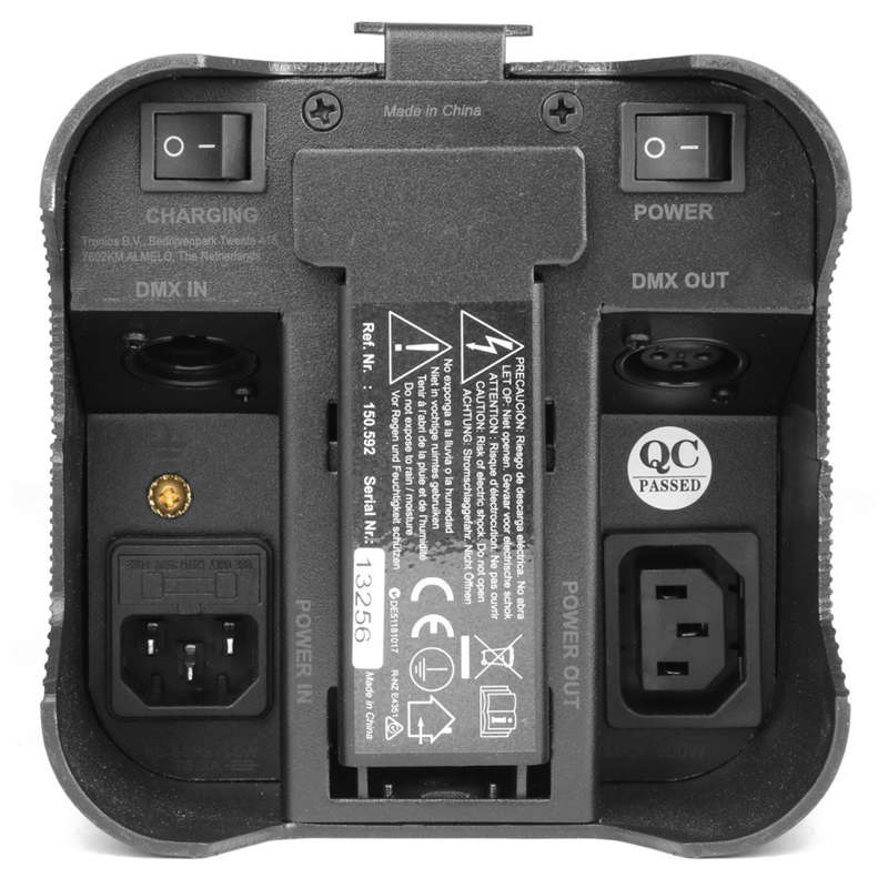 BEAMZ BBP96 LED BATTERY UPLIGHT PAR IP20 6x 12W RGBAWUV
