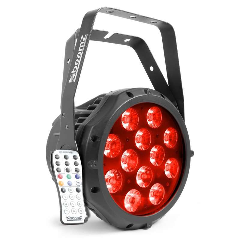 BEAMZPRO BWA412 LED PAR IP65 12x 18W RGBAWUV