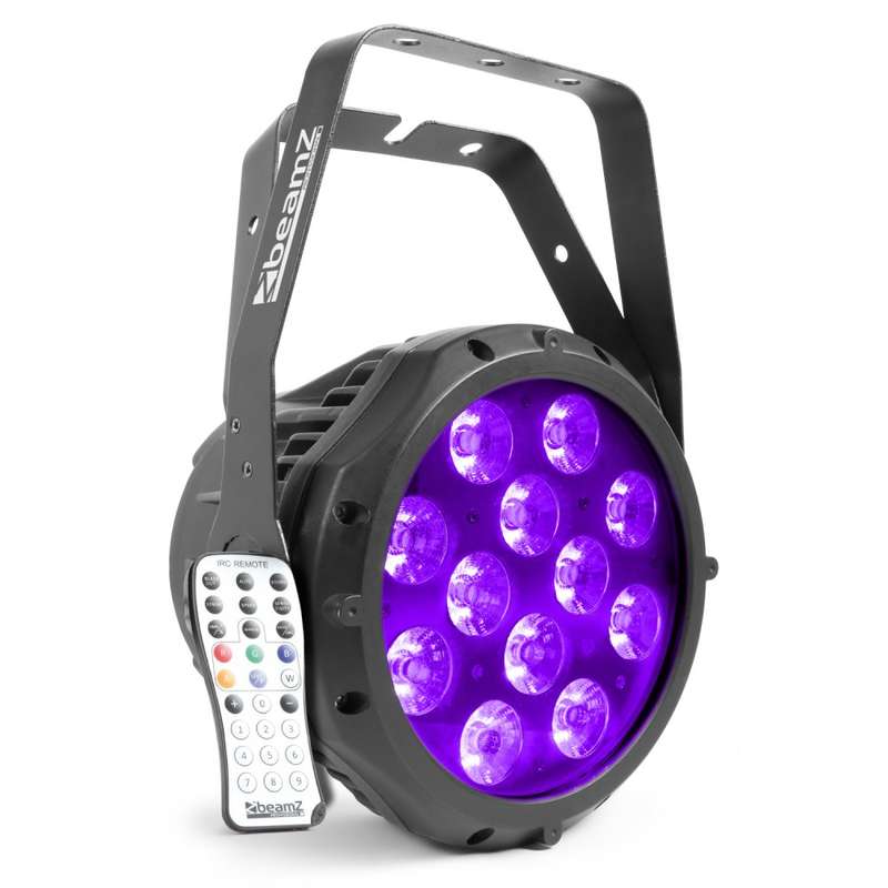 BEAMZPRO BWA412 LED PAR IP65 12x 18W RGBAWUV