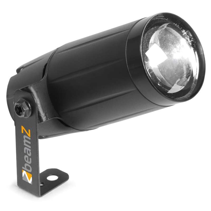 BEAMZ PS6WB LED PIN SPOT IP20 1x 6W W