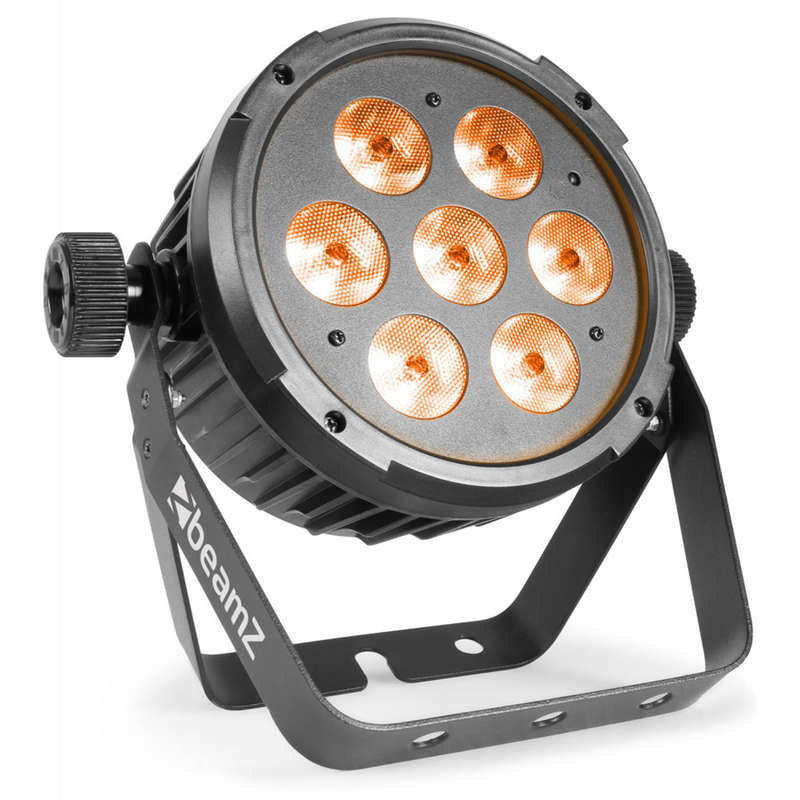 BEAMZ BT280 LED FLAT PAR IP20 7x 10W RGBAWUV