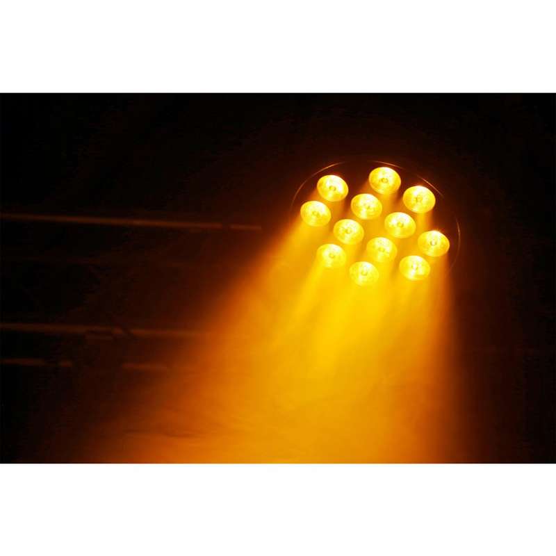BEAMZPRO BT310 LED FLAT PAR IP20 12x 6W RGBA