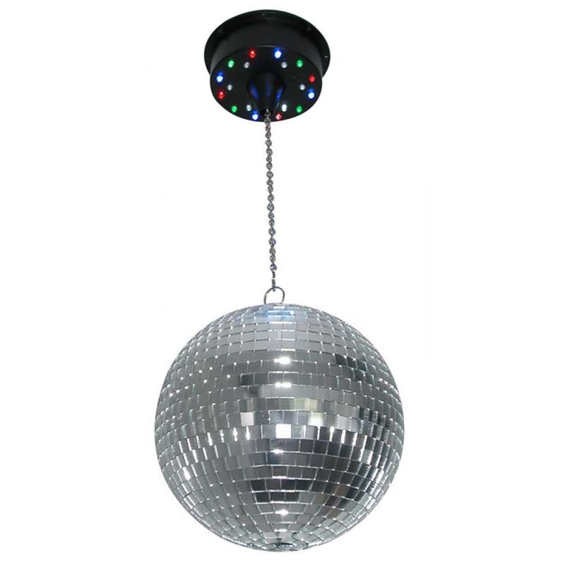 BEAMZ MBW18LED LED BATTERY MIRROR BALL MOTOR RGBW