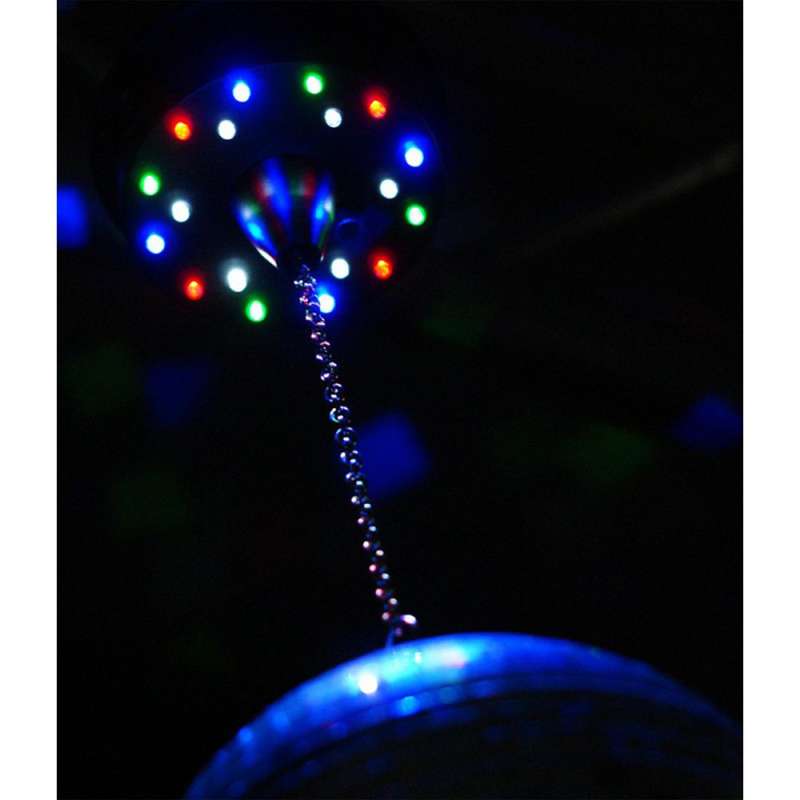 BEAMZ MBW18LED LED BATTERY MIRROR BALL MOTOR RGBW
