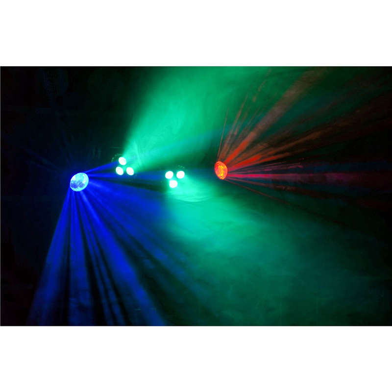 BEAMZ PARTYBAR1 2x LED PAR AND 2x JELLY MOON 14x 3W RGBW