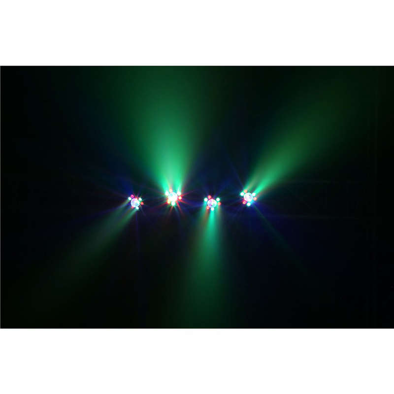 BEAMZ PARTYBAR3 4x LED PAR WITH MAGIC BALL 48x 1W RGB